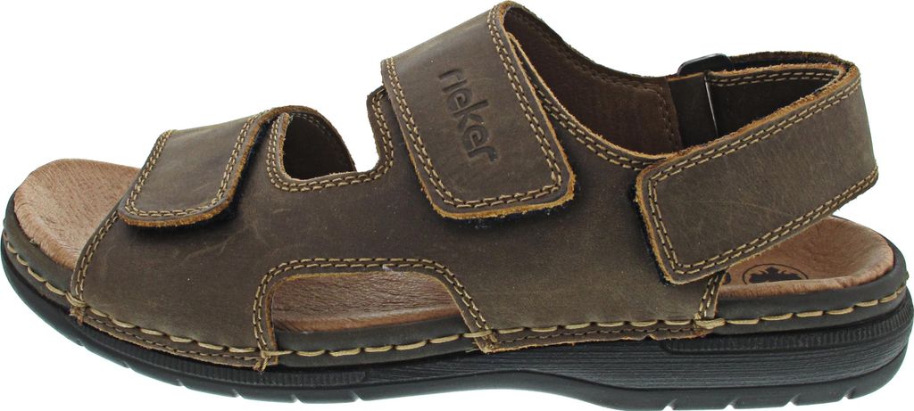 Rieker Herren Klassische Sandalen 25558-25 Farbe: Braun Produktbild 