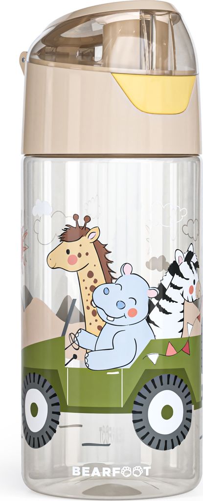 Trinkflasche Kinder 450ml, leichte Tritan Wasserflasche, Produktbild 