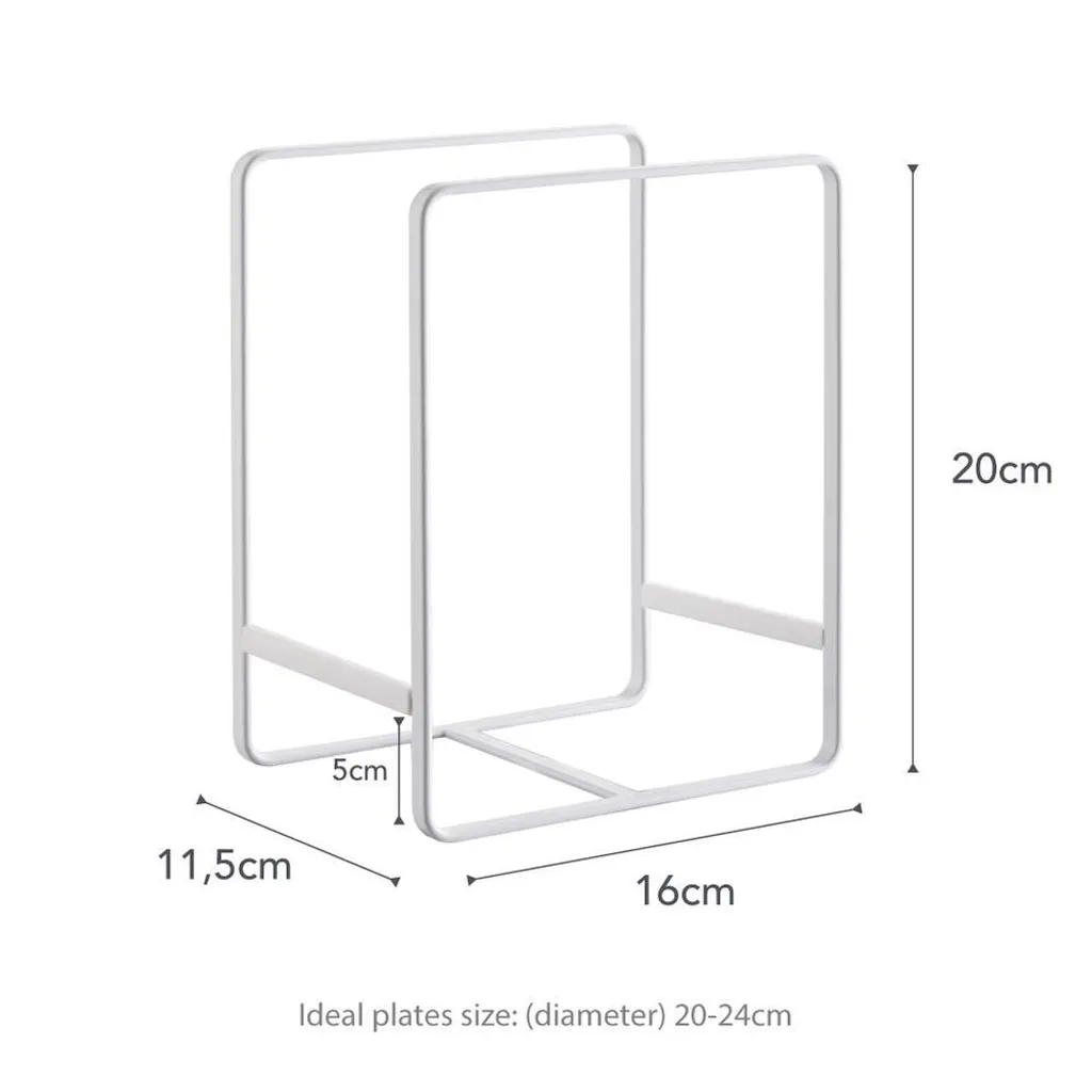 Yamazaki Tower Organizer Bianco - Soluzione Arredo Giapponese - 4