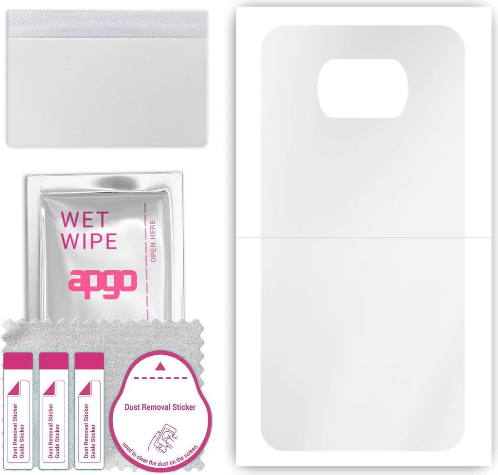 apgo Rückseite Schutzfolie, klar, kompatibel mit Xiaomi Poco X3 NFC, Hinten Hydrogel-Displayschutzfolie mit Positionierhilfe, kratzfest, einfache ...