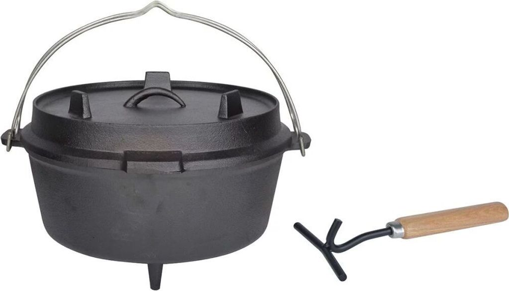 Esschert Design Dutch oven 12" Kochtopf aus Gusseisen; Produktbild 1