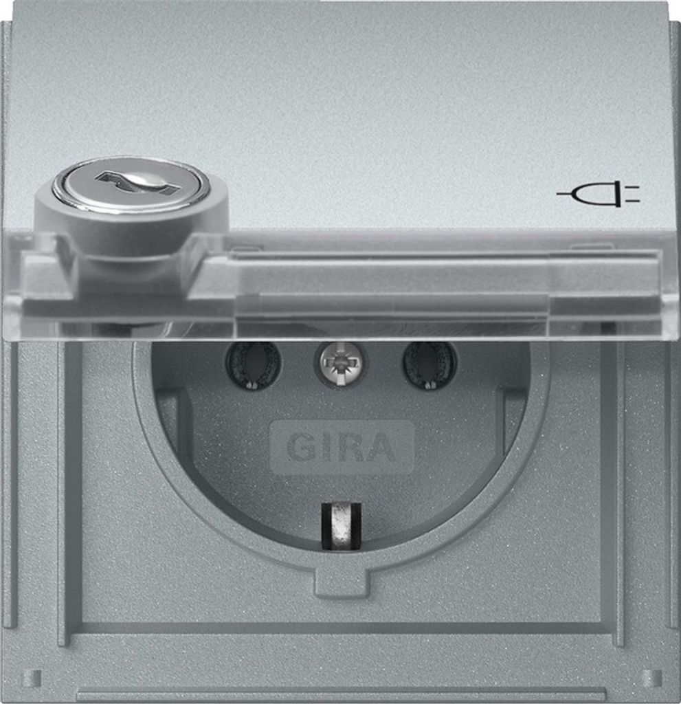 GIRA 456965 SCHUKO KD Schloss gleich + B (456965)