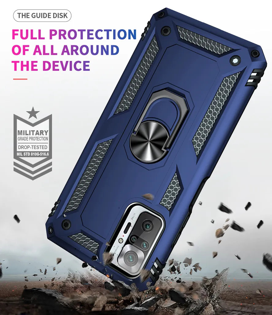 HONLEN Custodia per Redmi Note 10 Pro (6.67 Inches) Cover per
