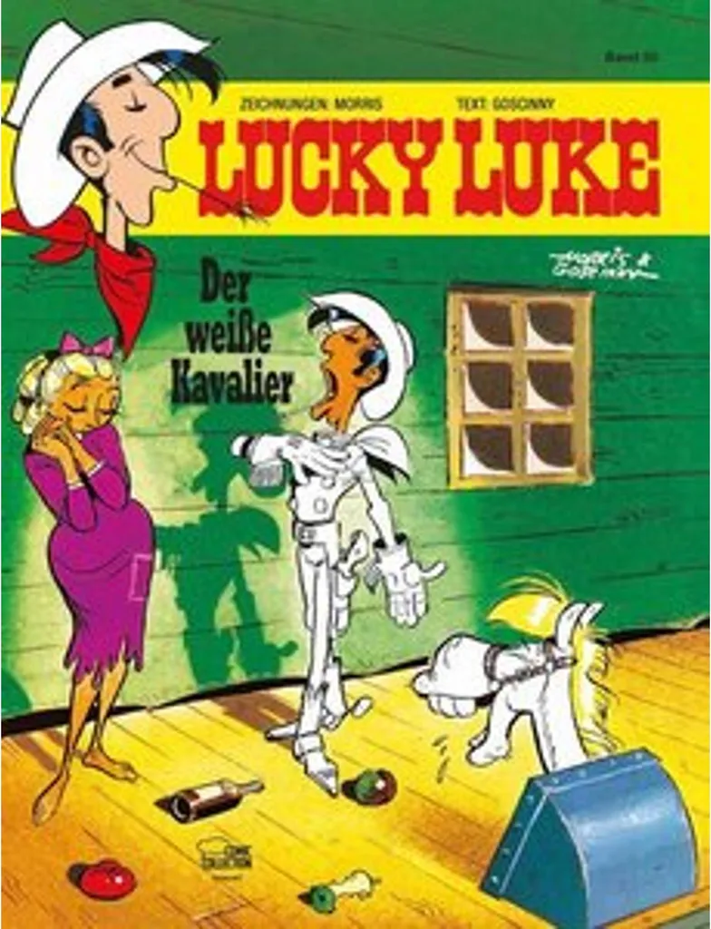 BD Lucky Luke Le Cavalier Blanc Tome 50 pour Compléter votre Collection