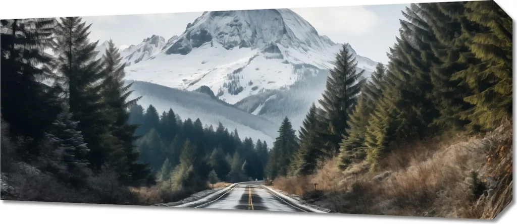Quadro da Parete 70x30 Viaggio Coraggioso - Emozioni su Tela Online