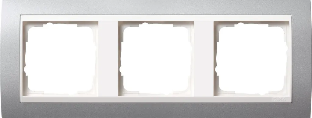 Gira 0213326 Plaque Murale en Aluminium Blanc - Cache Interrupteur Gira