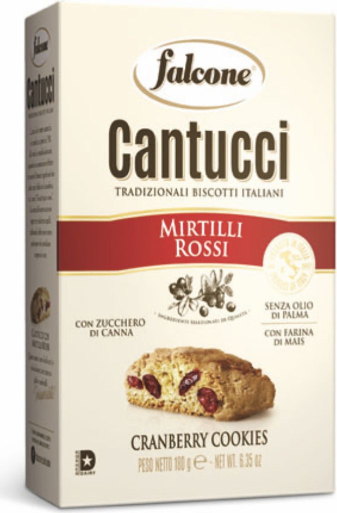 Cantucci Mirtilli Rosii getrocknete Beeren Kekse 180g - Produktbild 