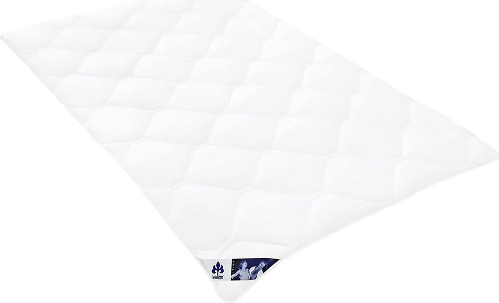 Irisette Edition Ganzjahresdecke - Produziert in Deutschland Mono mit Bezug aus softer Microfaser, Bettdecke für den Übergang, 135 x 200 cm,