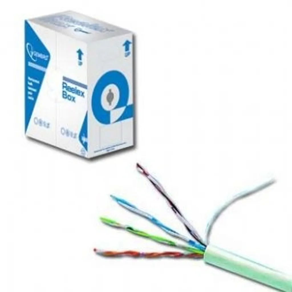 Câble Ethernet CAT5e 305m UTP LSZH Massif avec Gaine Faible Émission