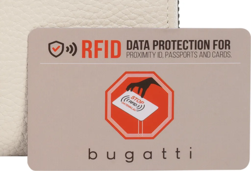 bugatti portafoglio Elsa Zip Wallet White avorio - 15