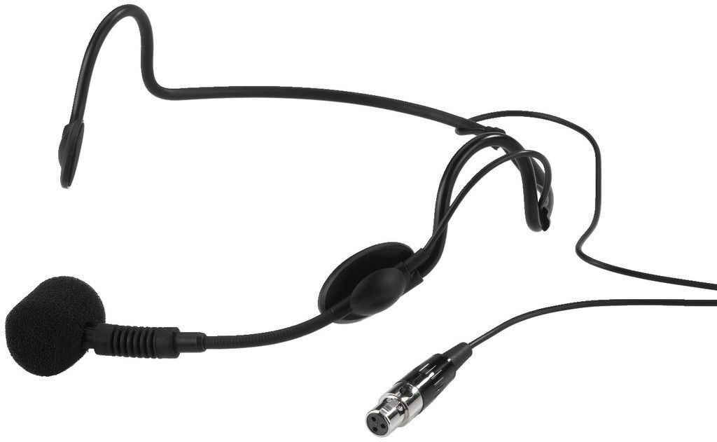 Monacor HSE-90 Kondensator Headsetmikrofon Produktbild 