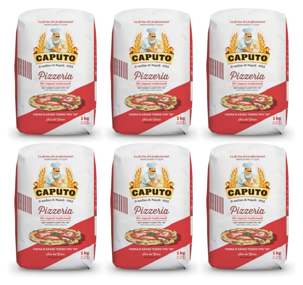 Caputo Pizzeria 6 x 1kg Produktbild 
