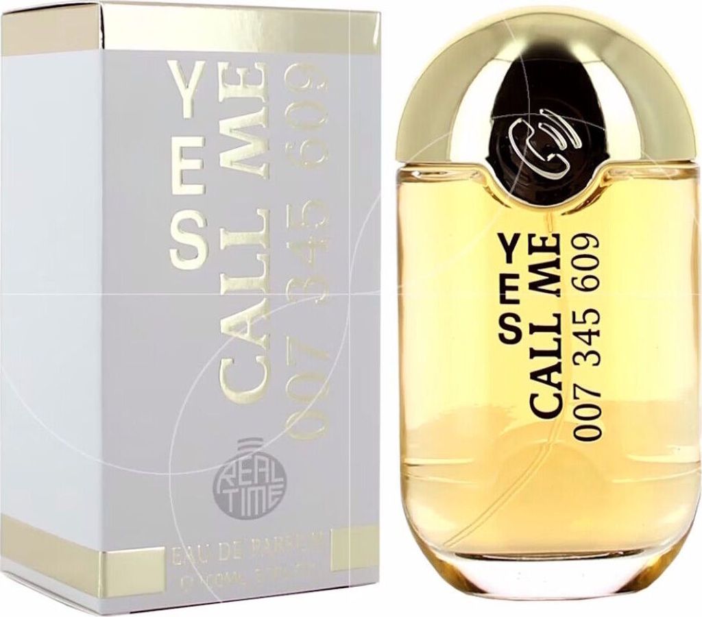 RT Eau de Parfum YES CALL ME - Parfüm für Damen - süße und blumige Noten, - 100ml - Duftzwilling / Dupe
