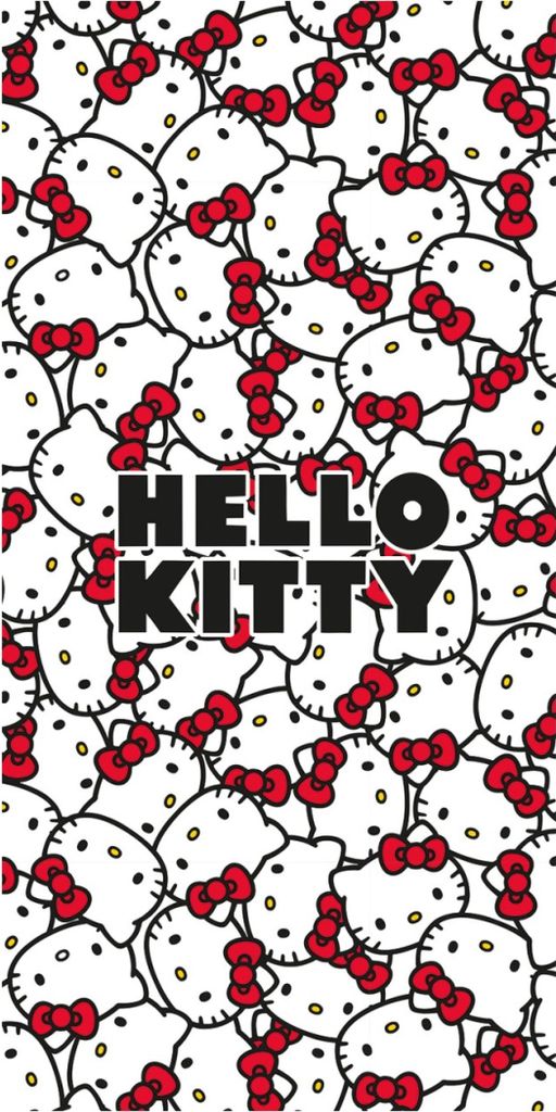 Ręcznik kąpielowy Hello Kitty 70x140 cm Zdjęcie produktu 