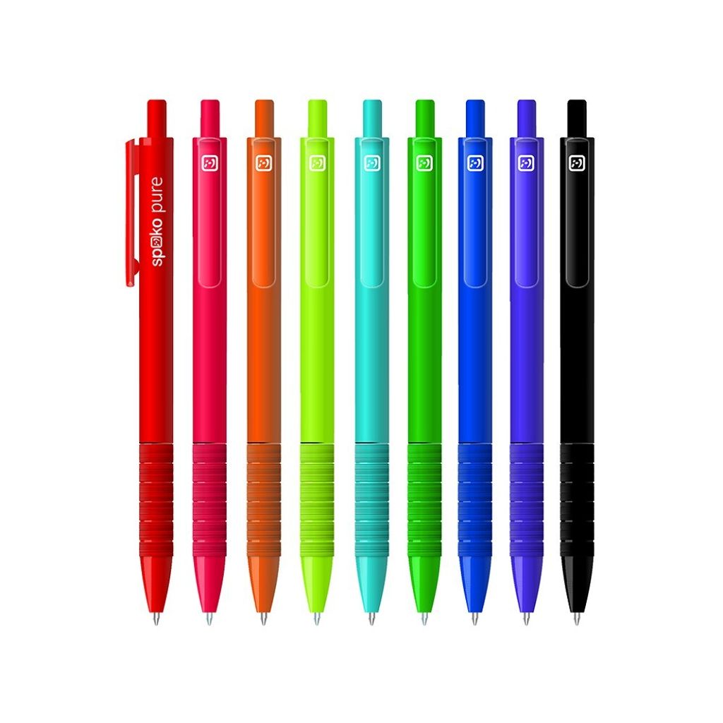 Stylo à bille SPOKO Mélange de couleurs pur Image du produit 