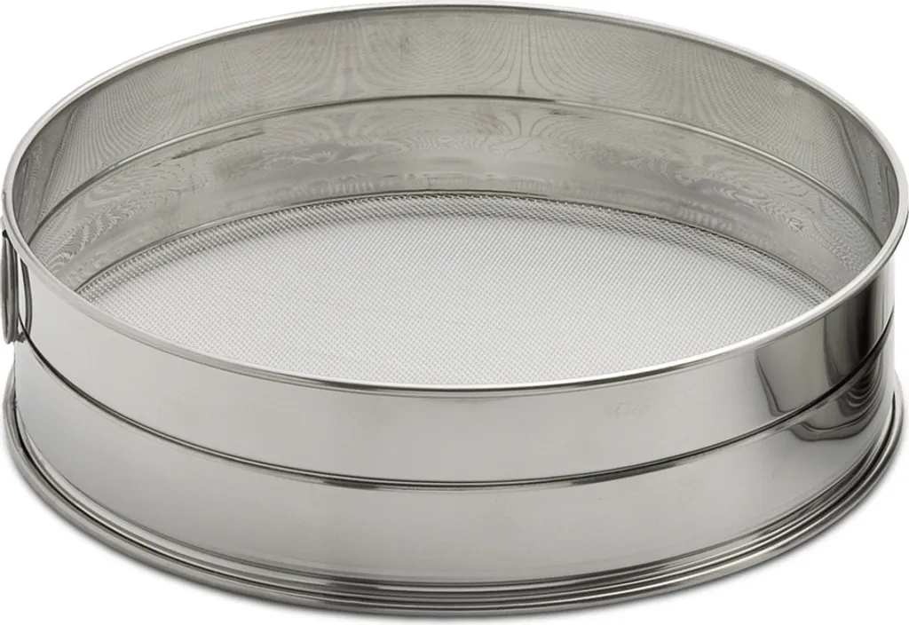 WEIS Setaccio Rotondo Inox 25cm - Per Farina, Zucchero e Passati