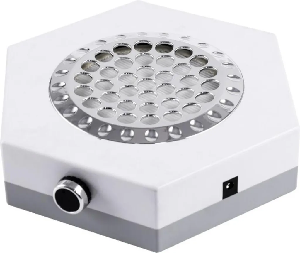 Collecteur de poussière d'ongles puissant 80W pour manucure et pédicure