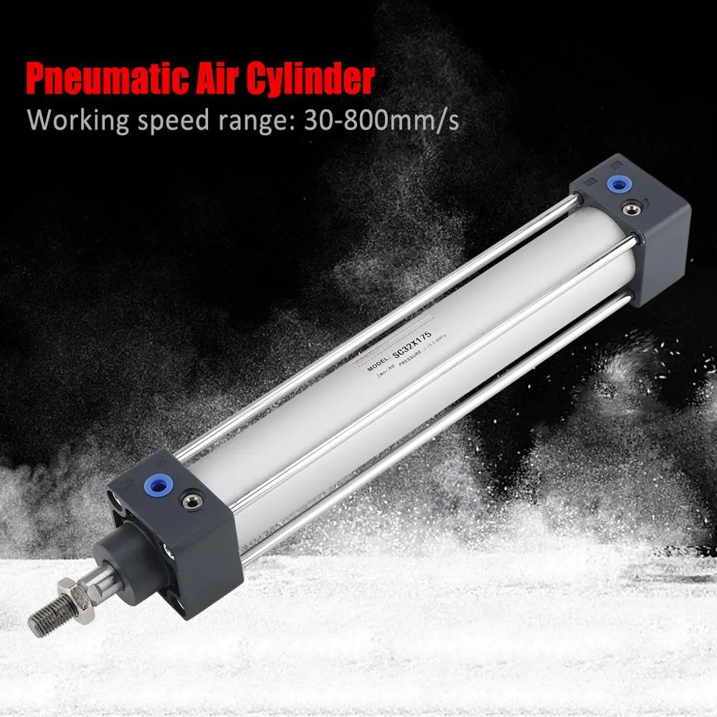 Actionneur pneumatique de précision 32x175mm pour automatisme industriel
