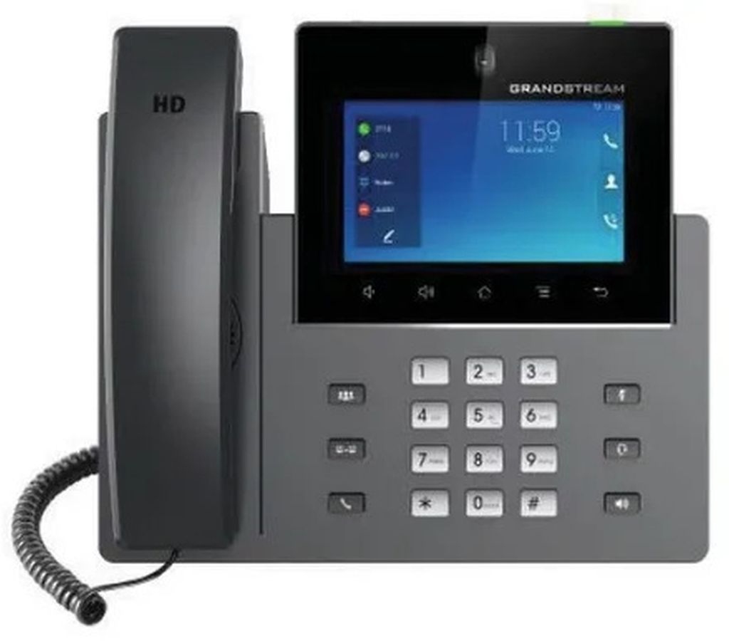 Grandstream GXV3450 - IP-Videotelefon - mit Digitalkamera, Bluetooth-Schnittstelle - IEEE 802.11a/b/g/n/ac (Wi-Fi)