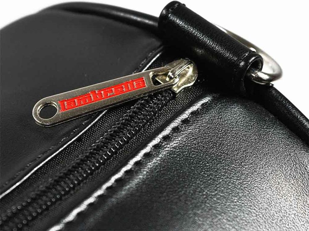 Lambretta - Reisetasche "Retro", Sport LB312 (30 cm x 50 cm) (Weiß/Schwarz/Rot)