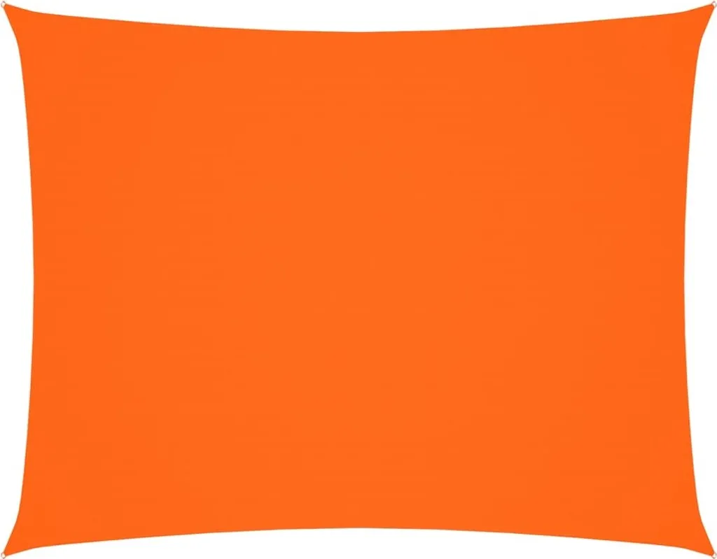 Tenda da Sole Tessuto Oxford 4x5 m Arancione - Vela Ombreggiante Impermeabile