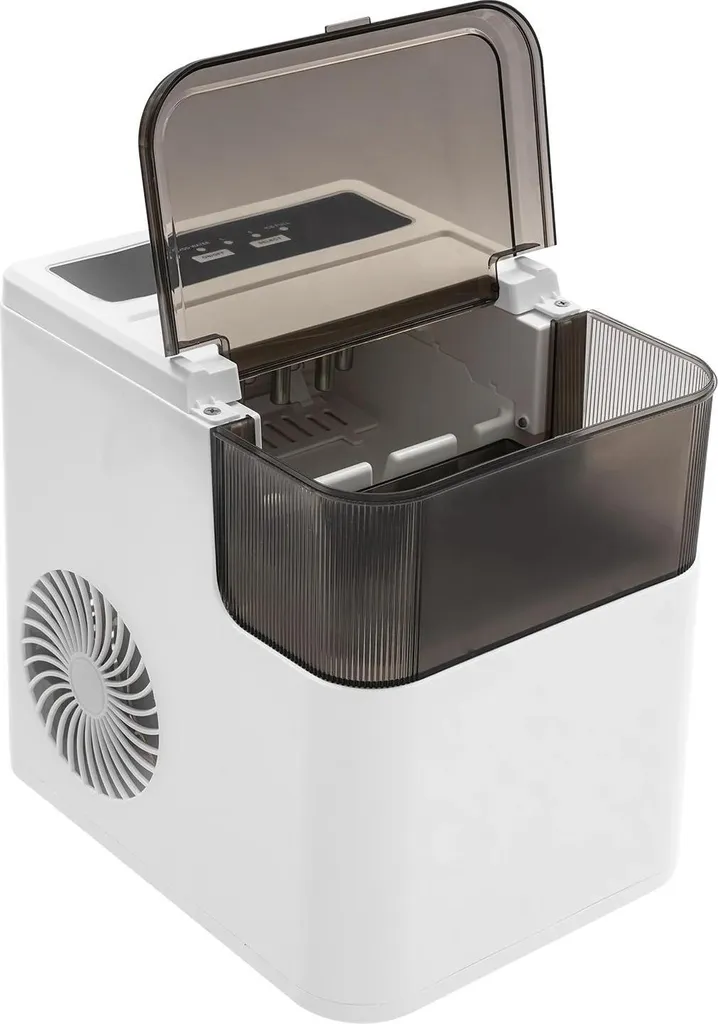 Machine à glace pour cocktails et soirées production instantanée blanc