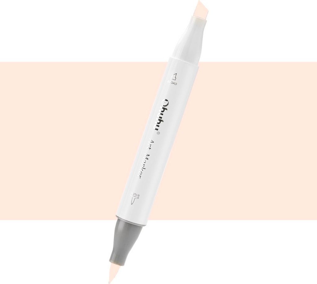 Brush & Chisel dwustronny marker alkoholowy OHUHU, R19 Zdjęcie produktu 
