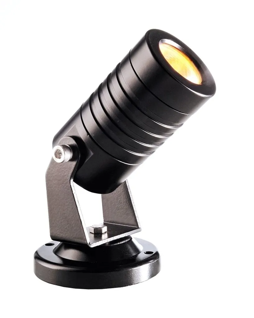 Spot LED ambre 3W Power Spot Mini - Éclairage 24V DC ultra compact et pro