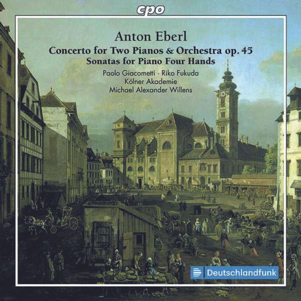 Anton Eberl (1765-1807): Konzert op.45 für 2 Klaviere & Orchester - CPO - (CD / K)