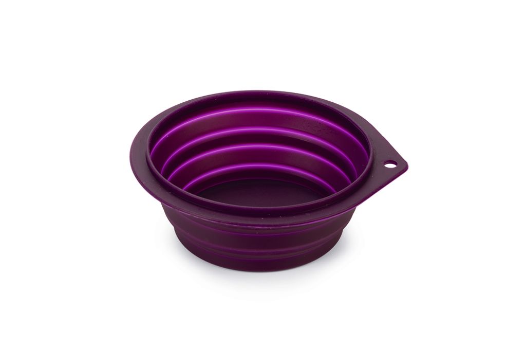 Karlie Silicon Reisenapf (faltbar), Farbe:lila, Größe:1000 Produktbild 