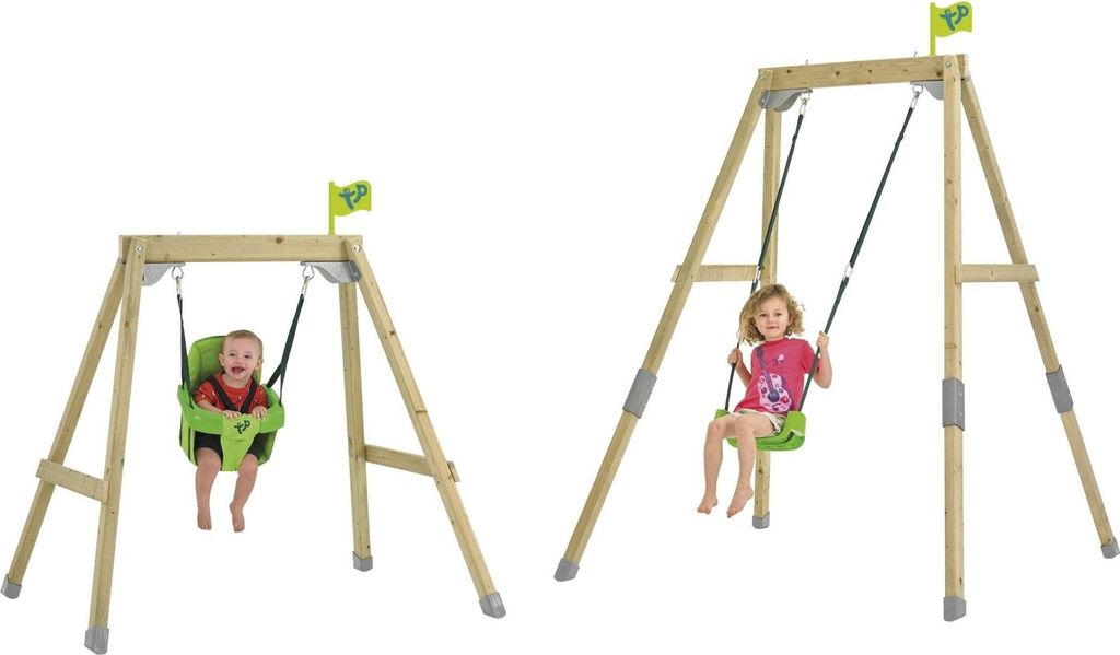 Erweiterbares 2-in-1-Schaukelgestell FOREST ACORN Braun Produktbild 