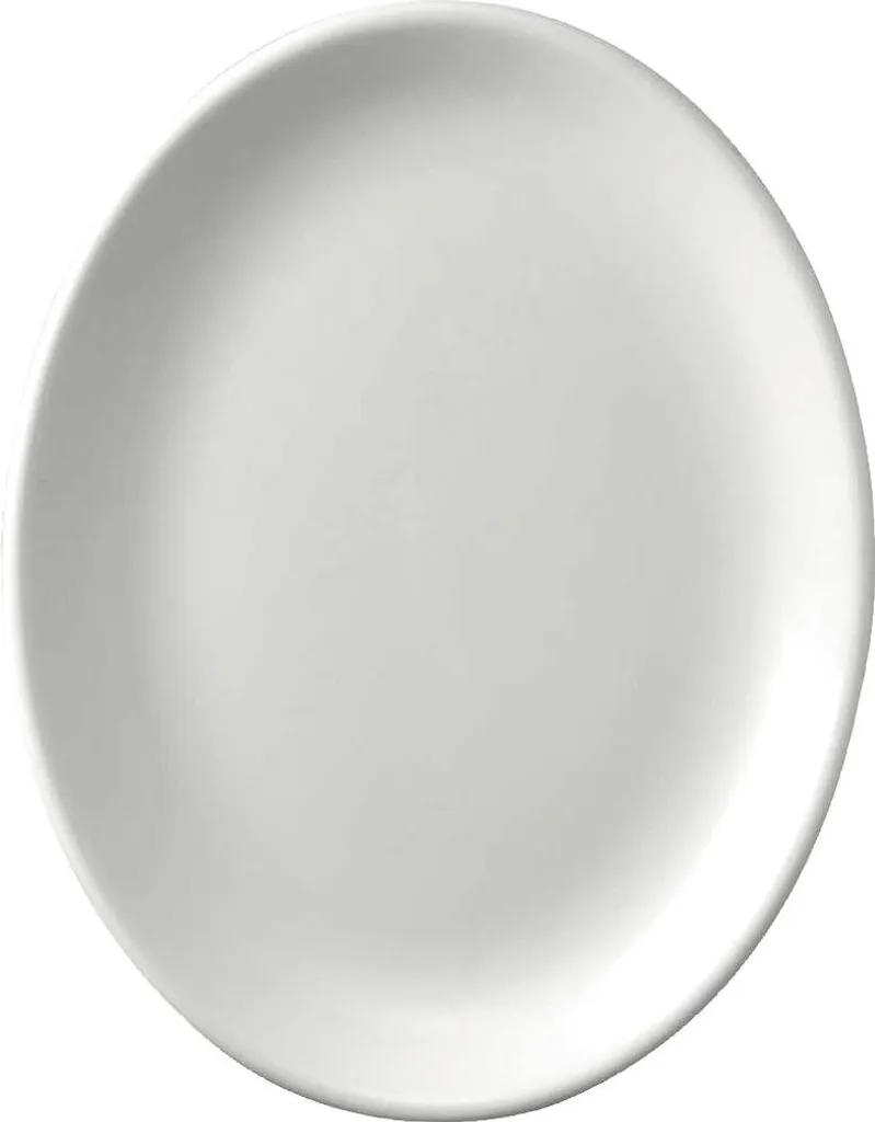 Assiette plate ovale Churchill 34 cm anti-rayure et anti-choc