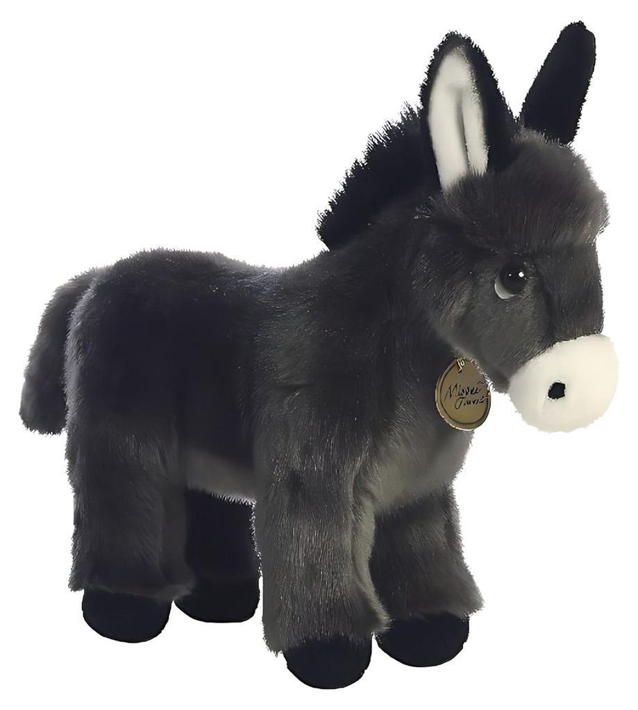 Aurora MiYoni Donkey Foal Esel Grau 28 Zentimeter Produktbild 