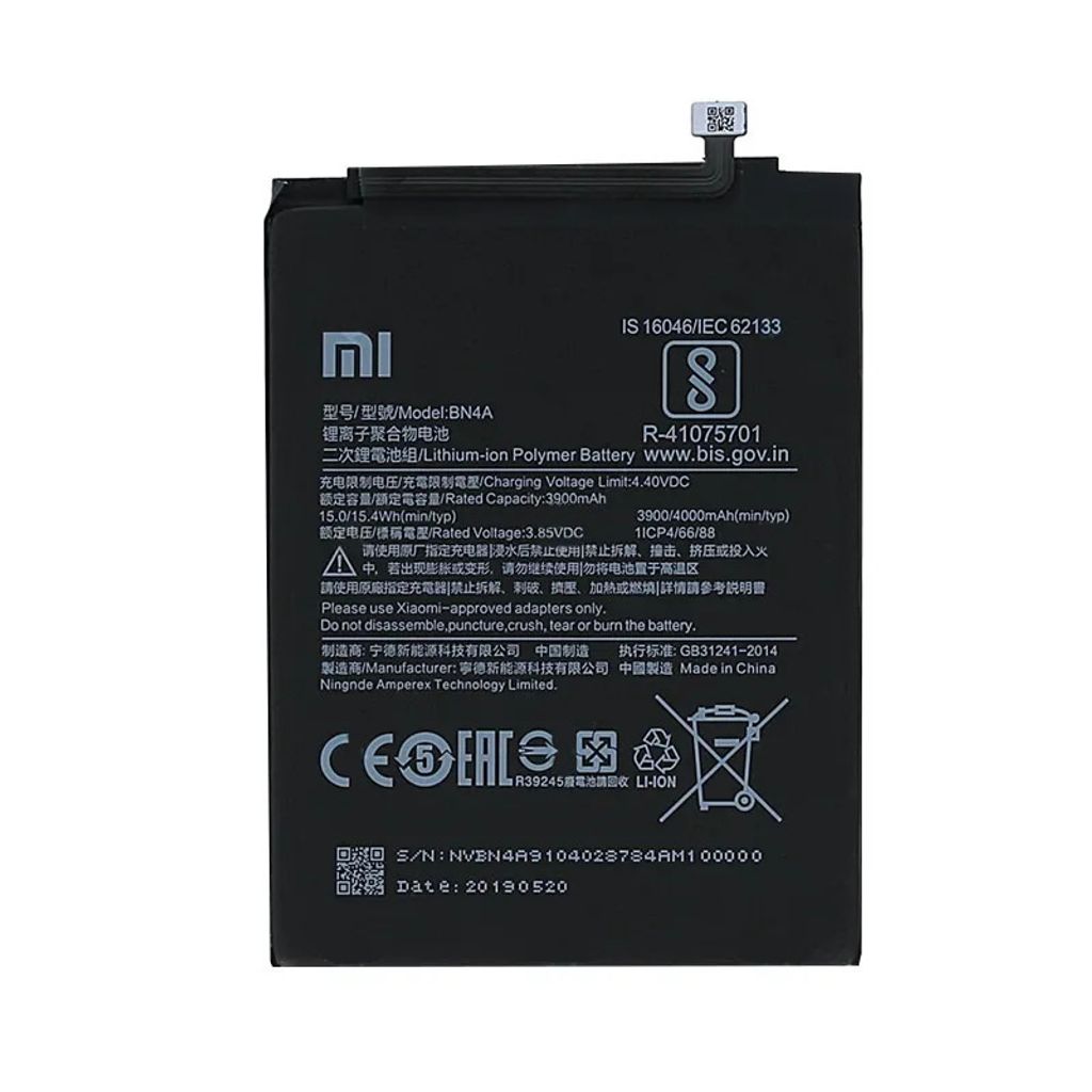 Xiaomi BN4A Original Akku 4000mAh