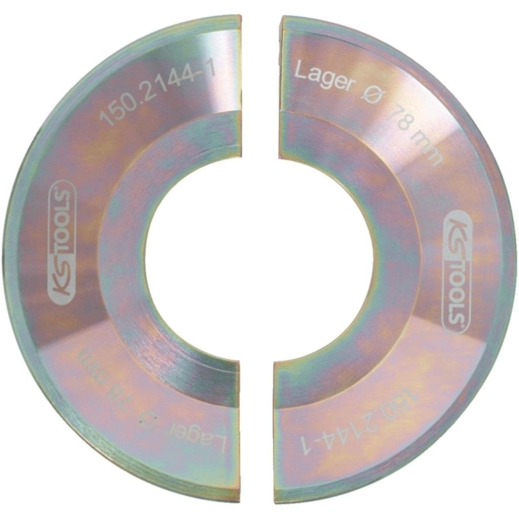 KS Tools Halbschalen-Satz, 2 tlg (gold), 150.2144-1
