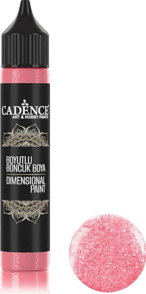 Cadence 3D Dimensional Pen - Glitzer 25ml Getrockenete Rose