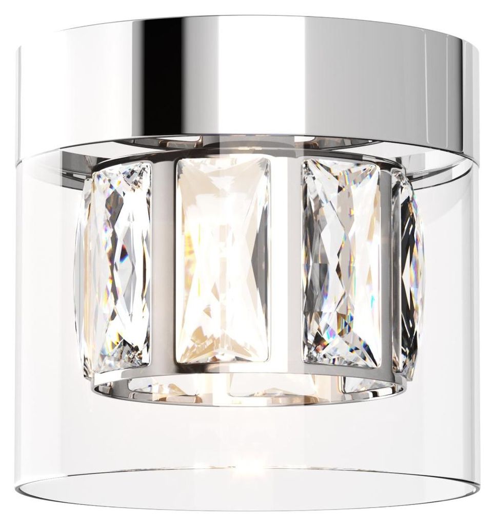 ZUMALINE Deckenleuchte 11 cm 1x G9 Chrom GEM C0389-01A-F4AC