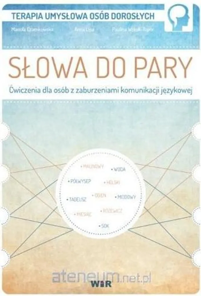 Cahier d'exercices d'orthophonie Słowa do pary pour l'aphasie