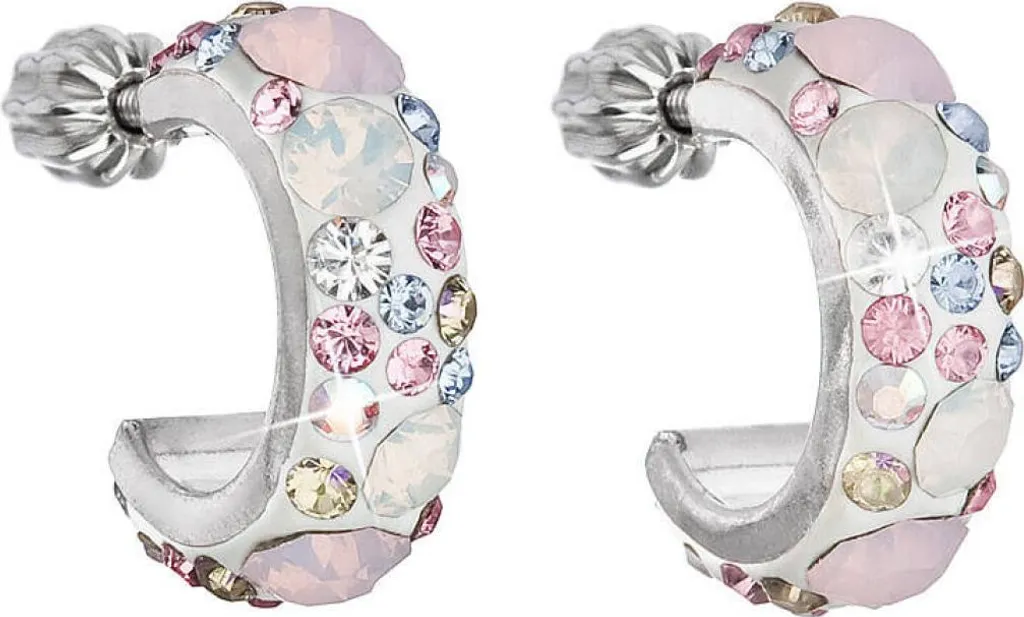 Boucles d'oreilles pour mariage et cérémonie : l'éclat Magic Rose 31118.3
