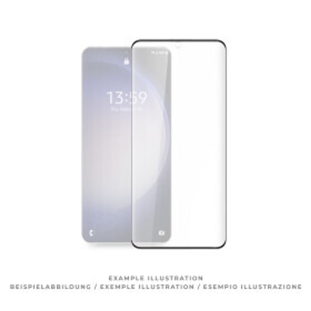 prio 3D Displayschutz aus gehärtetem Glas für Samsung A35 schwarz