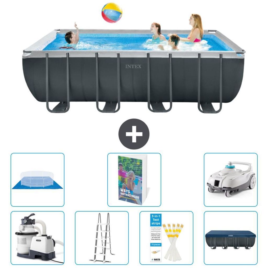 Ultra XTR Pool Rechteckig - 549x274x132 cm - 8-teilig S616