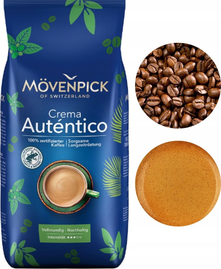 Mövenpick El Autentico Coffee Crema całe ziarna mocny smak Zdjęcie produktu 7