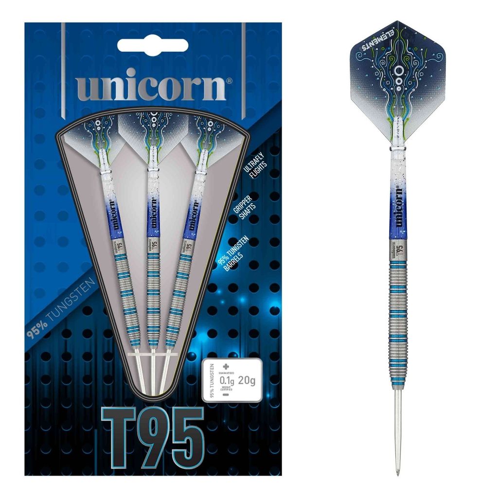 Unicorn Core XL T95 Steel Darts - 24g -- 1 Satz