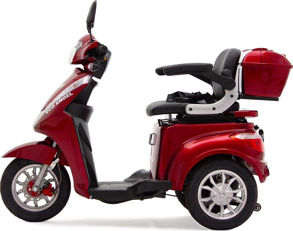 ECO ENGEL 501 Rot, 25 km/h Senioren Roller Seniorenmobil Produktbild 7
