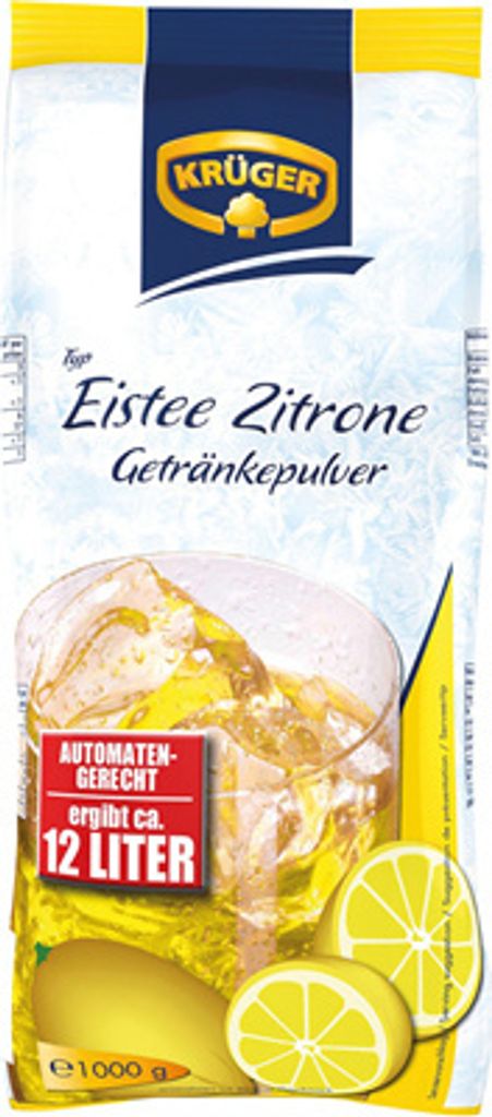Open Food Eistee Zitrone Getränkepulver - Krüger, Krüger, Produktbild 