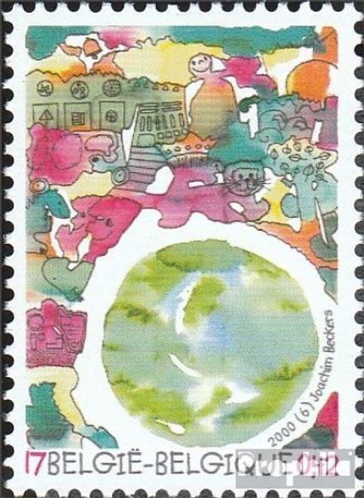 Briefmarken Belgien 2000 Mi 2942 (kompl.Ausg.) postfrisch Malen