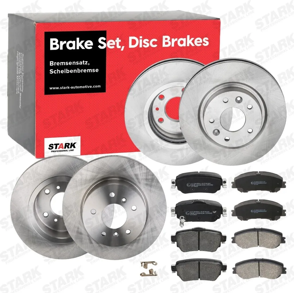 STARK SKBK-10991667 Disques et Plaquettes de Frein pour Qashqai II et Kadjar