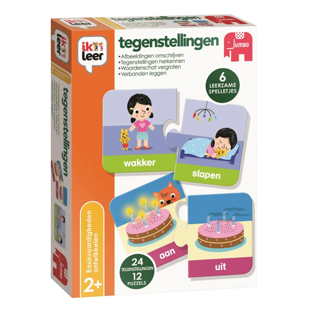 Jeu Jumbo Interactif J'apprends à Contredire - Stimule la Logique Enfant
