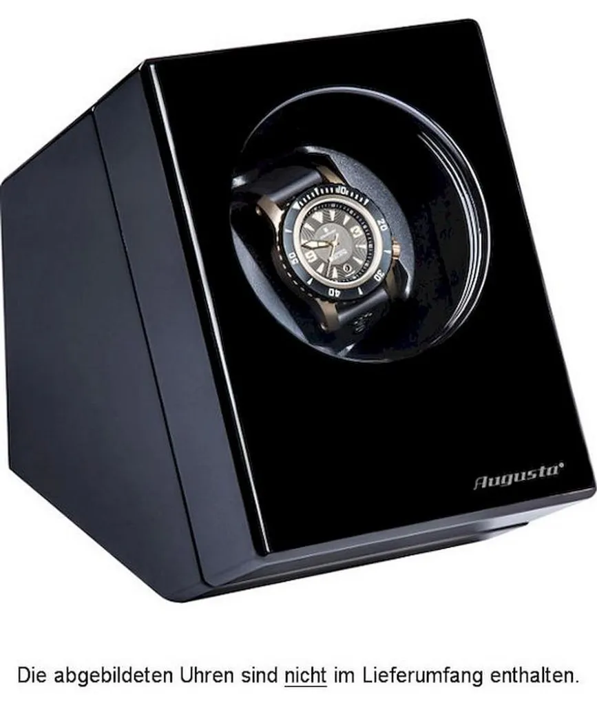 Remontoir Montre automatique pour garder l'heure précise Augusta Noir