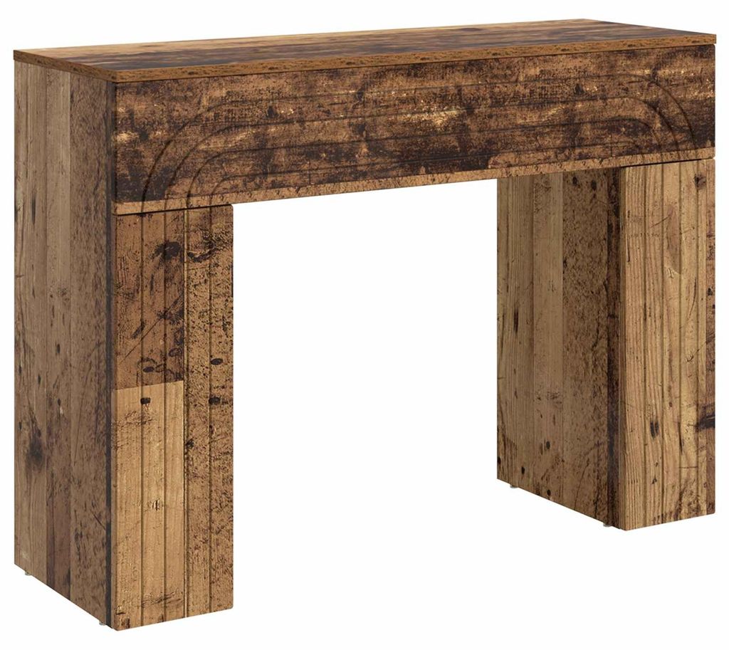 vidaXL Couchtisch Altholz 102 x 35 x 75 cm Holzwerkstoff
